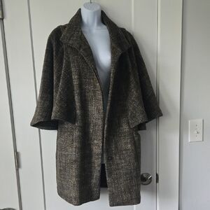 1 Madison Tweed Cape Jacket